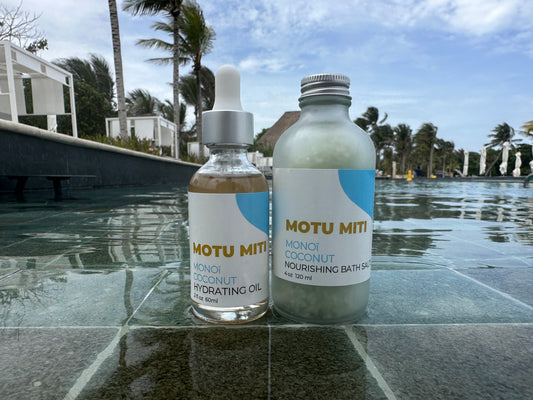 MOTU MITI MONOI OIL AND BATH SALT SET ( Coconut )