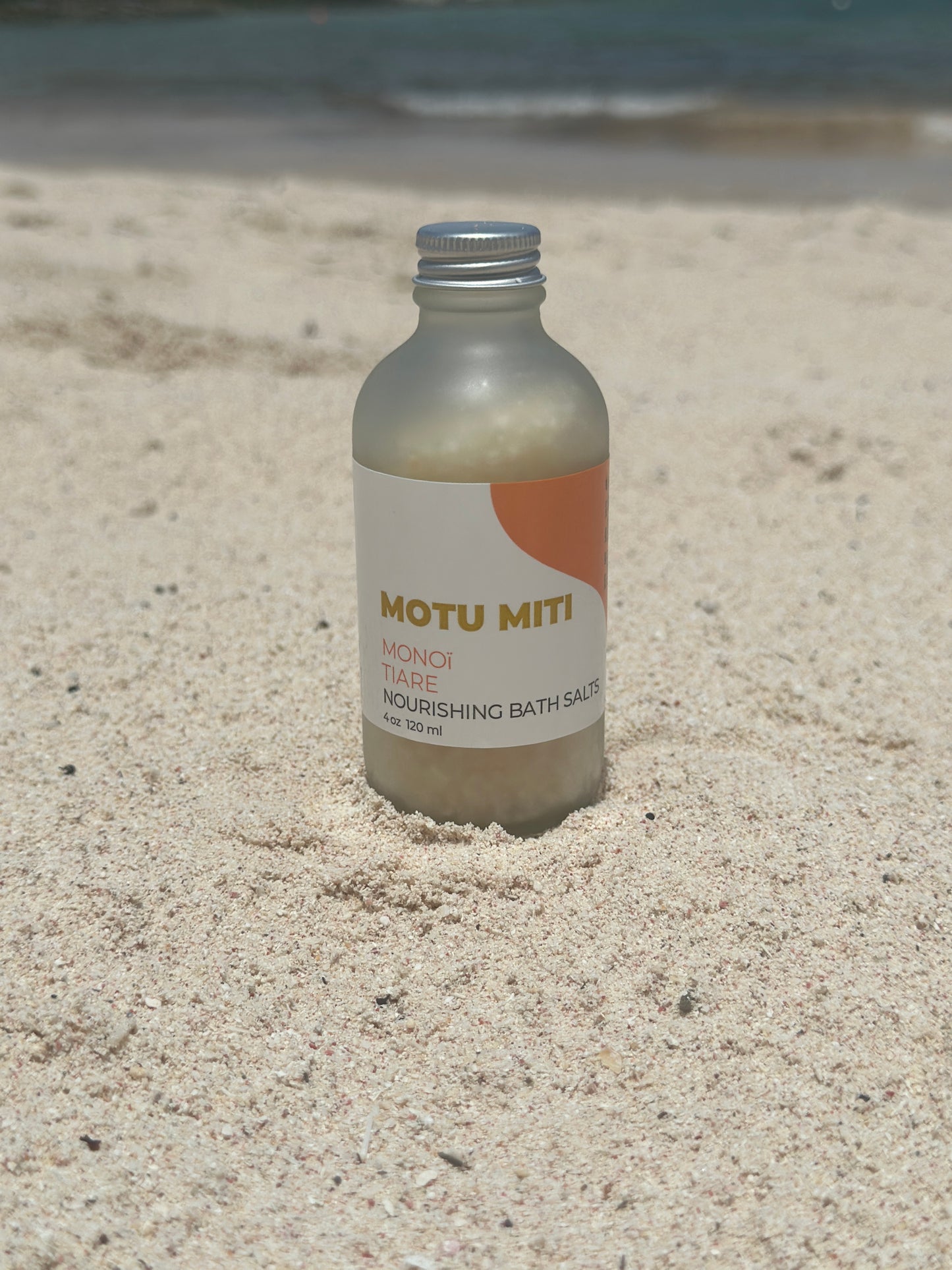 MOTU MITI MONOI OIL AND BATH SALT SET ( Tiare )