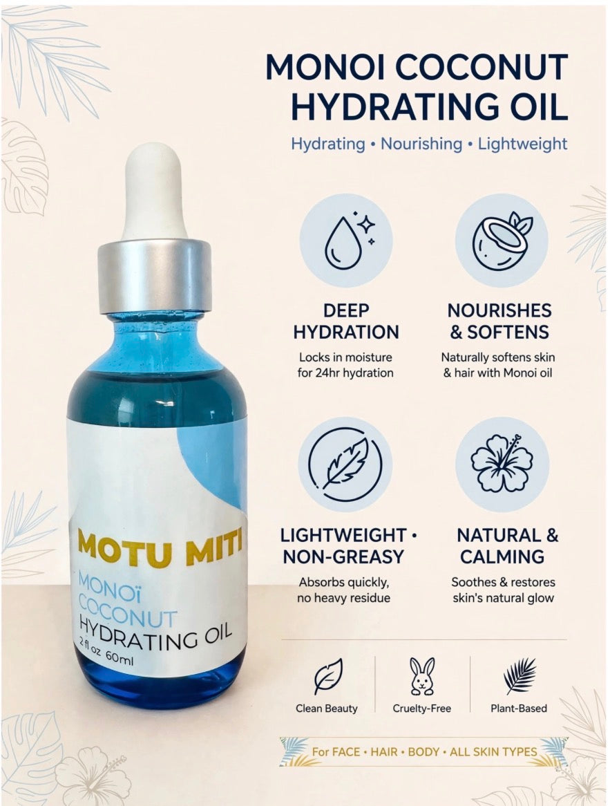 MOTU MITI COCONUT HYDRATING OIL